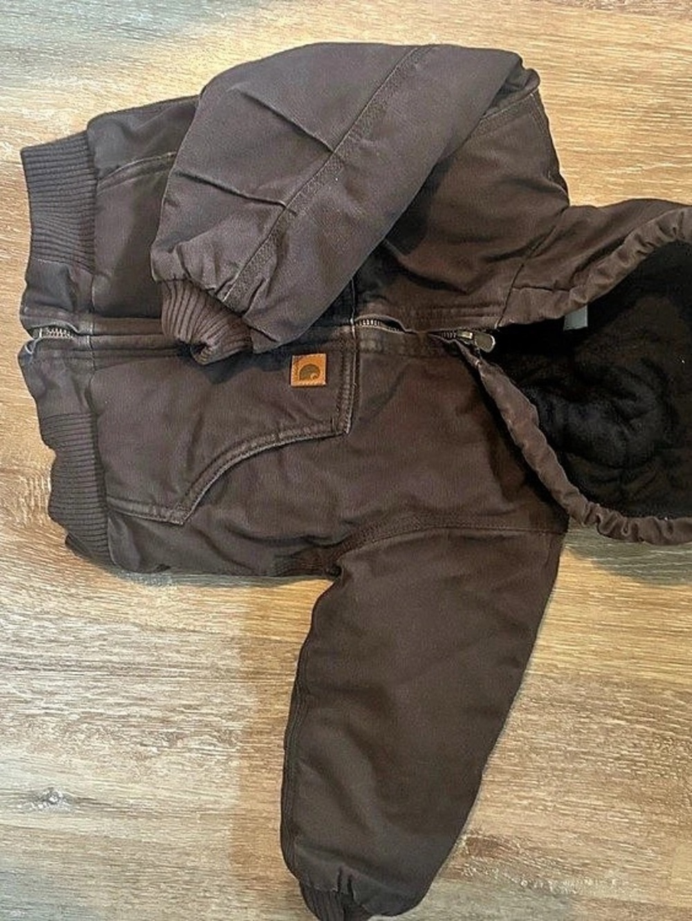 Carhartt Infant/Toddler Canvas Insulated Hooded Active Jacket Hooded Active